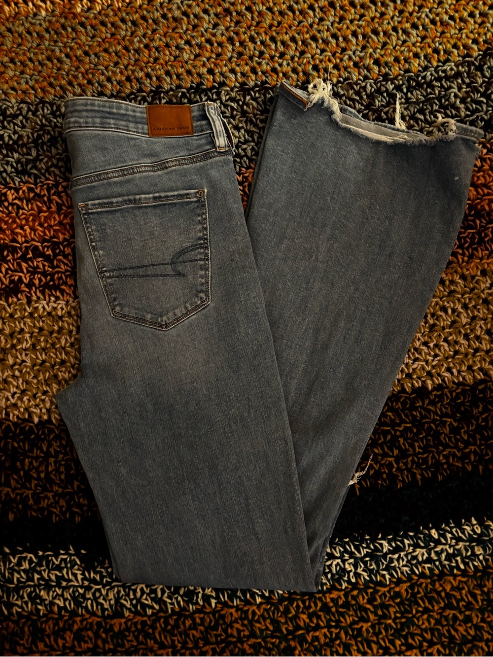 American Eagle Outfitters Women's Super High Rise Flare